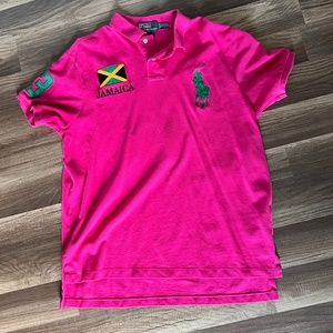Polo Ralph Lauren Jamaica Polo Shirt Mens x-Large custom fit